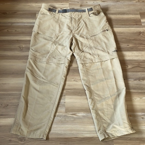 The North Face Men's Paramount Trail Convertible Cargo Pants Khaki Size XXL 2XL - Picture 1 of 10